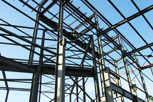 Stahlkonstruktion f�r den Industriebau